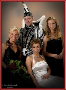 2008 - Prins Rob I, Prinses Hilda, Hofdames Carmen en Sarena Mulleneers